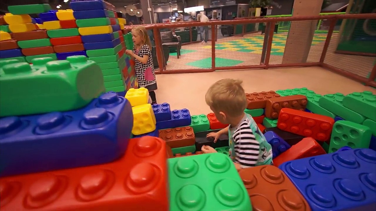 Fun Playground for kids at Lattjoland Indoor Play Center in Kalmar (family fun)