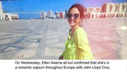 FINALLY! A confirmation from Ellen Adarna!