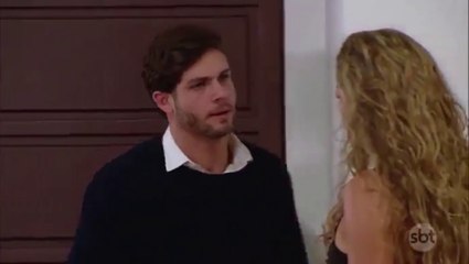 Um Caminho Para o Destino - Carlos chega bêbado na casa de Isabela