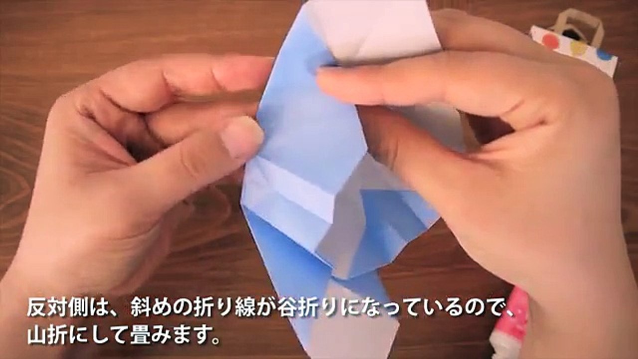 かんたん紙袋の折り方をわかりやすく。 【折り紙ORIGAMI】Paper Bags