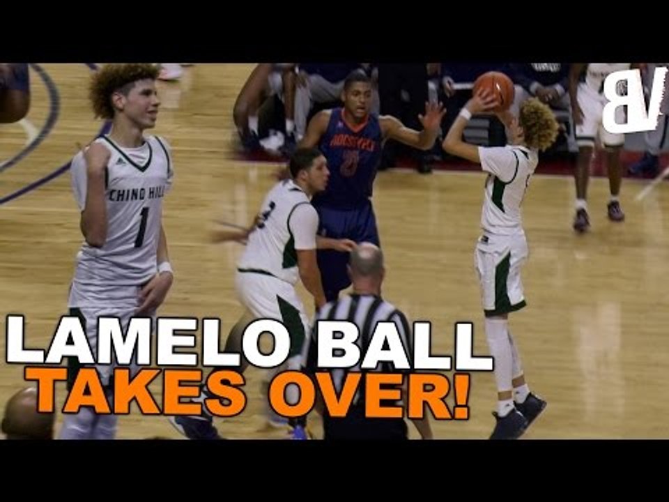 LaMelo Ball TAKES OVER! Chino Hills CRAZY Three Point Shootout VS Roosevelt FULL HIGHLIGHTS