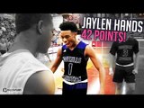 Jaylen Hands Drops 42 In Front Of HYPE Crowd!! FULL HIGHLIGHTS VS St. Edward