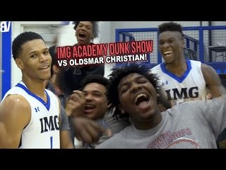 #1 Team In Florida is OP! IMG Academy DUNKFEST VS Oldsmar Christian! | FULL HIGHLIGHTS