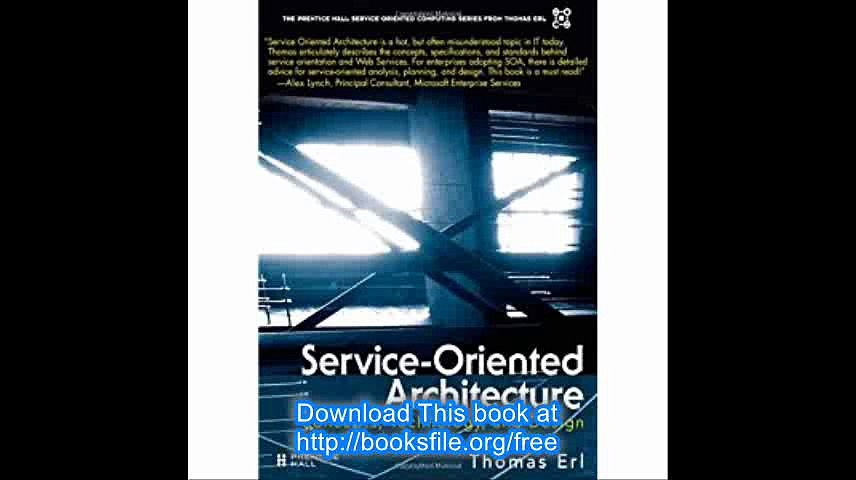 Service oriented architecture thomas erl ebook free download windows 7