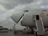 B747 Cargo GLOBAL SUPPLY SYSTEMS fermetur nez