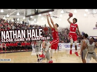 Nathan Hale's Closest Game Since Sierra Canyon! PJ Fuller Free-Throw Dunk! | VS Garfield HIGHLIGHTS