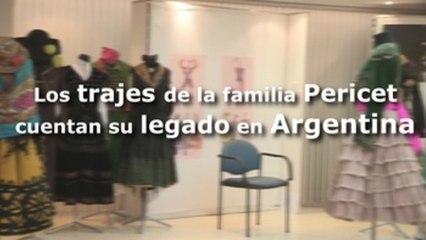 Trajes de baile de la familia Pericet cuentan su legado en Buenos Aires