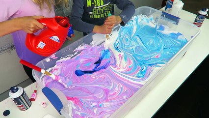 DIY GIANT FLUFFY SLIME!