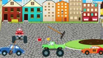 Jeu d'assemblage - Le Tracteur Jaune et Le Camion - Voitures de construction - Voitures Pour Enfants