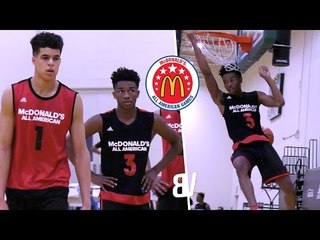 McDonalds All-American Day 1 Practice BEST Highlights - Jaylen Hands Michael Porter & More SHOW OUT!