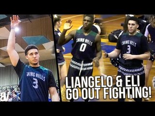 LiAngelo & LaMelo Ball's FINAL HIGH SCHOOL GAME! Go Out FIGHTING in Playoffs VS Bishop Montgomery!
