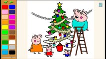 Peppa Pig Coloring Pages for Kids ► Peppa Pig Coloring Games ► Peppa Christmas Tree Coloring Book