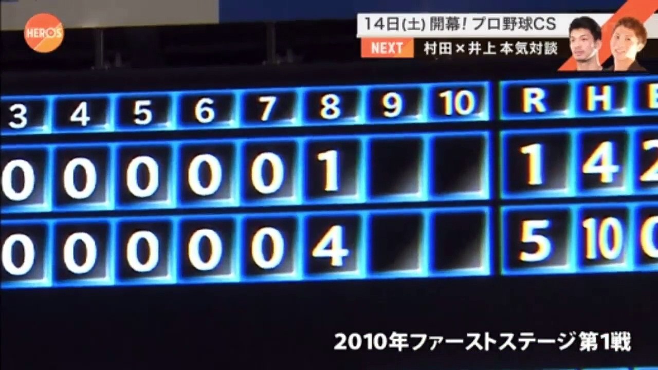 "プロ野球CS・過去名場面〟「エースが泣いた一球・最後の舞台」 ／ プロ野球 ハイライト