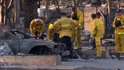 Una treintena de muertos por incendios en California