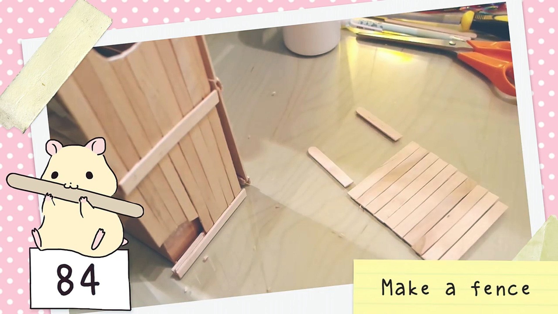 hamster digging tower