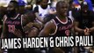 James Harden & Chris Paul Team Up At Drew League! Russell Westbrook NO SHOW!