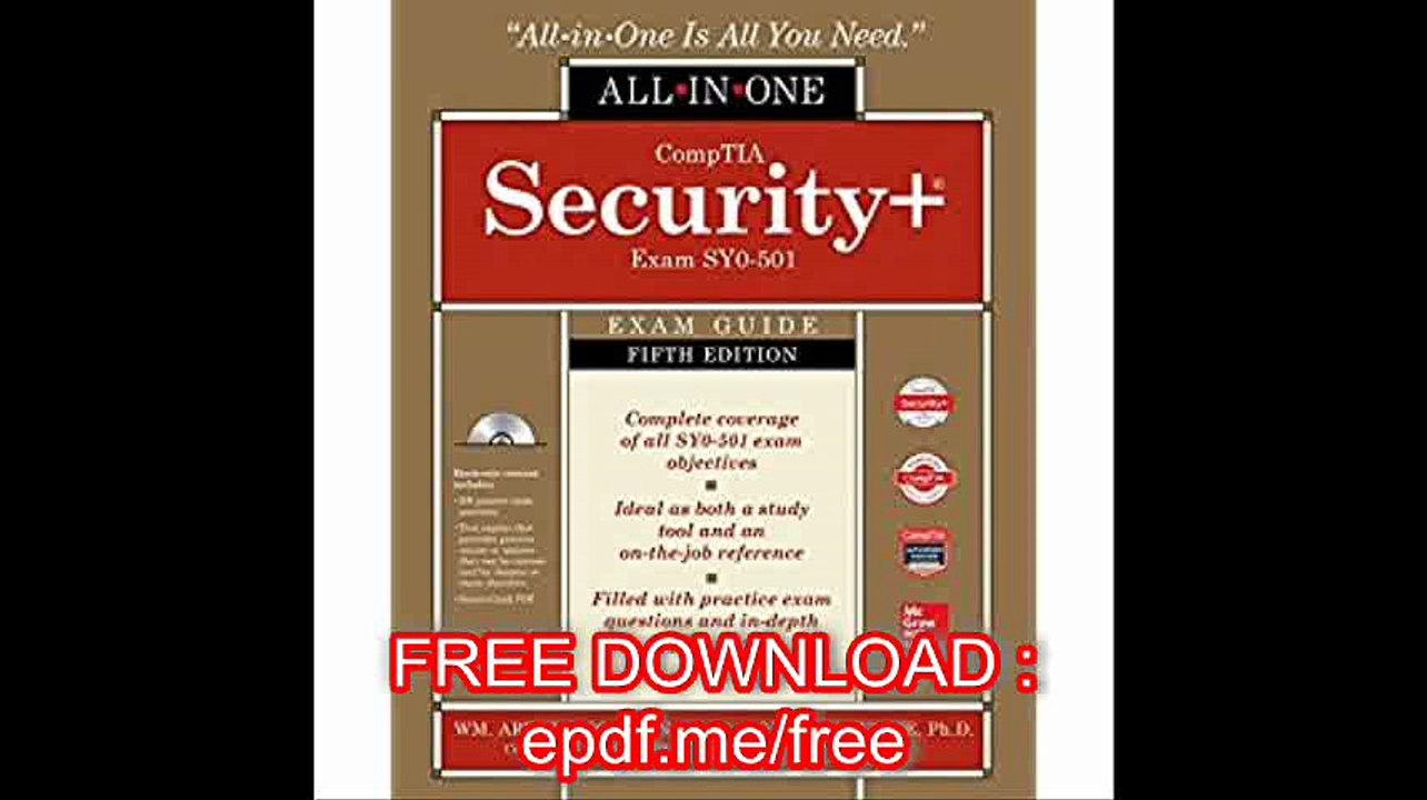 CompTIA Security+ All-in-One Exam Guide, Fifth Edition (Exam SY0-501)