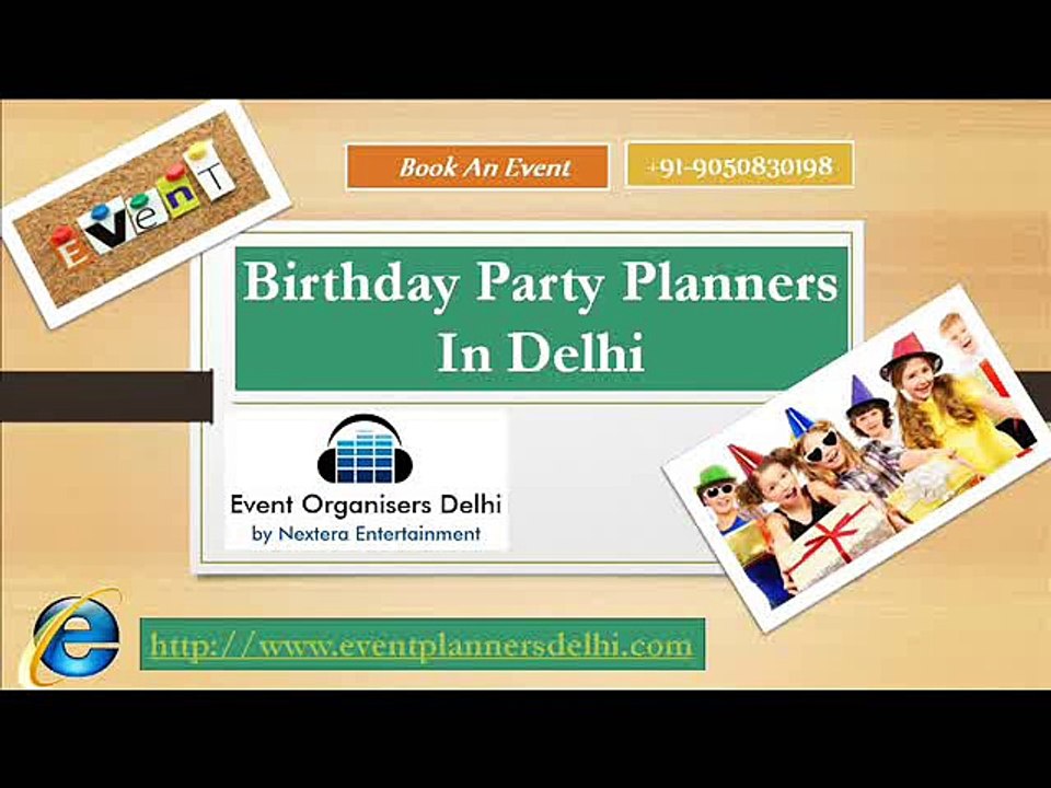 Birthday Party Planners in Delhi