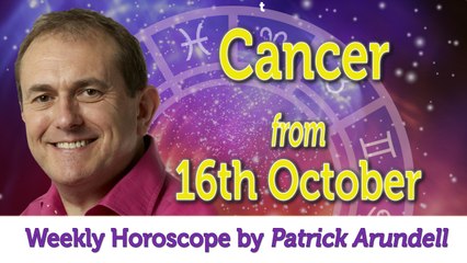 Cancer Weekly Horoscope from 16th October - 23rd October 2017