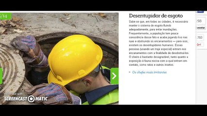 Top Os Piores Empregos do Mundo - Engraçado