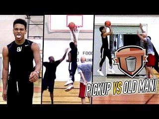 Pick-Up VS OLD MAN GUARDING ME! I GOT BULLIED STAMINA ON 0! (PICK-UP #1)