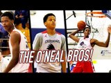 Shareef O'Neal SUPER SLAMS + Younger Bro Shaqir FIRST BUCKET IN HIGH SCHOOL!