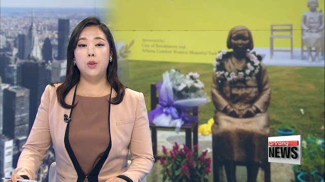 New 'comfort women' statue to be unveiled in Manhattan
