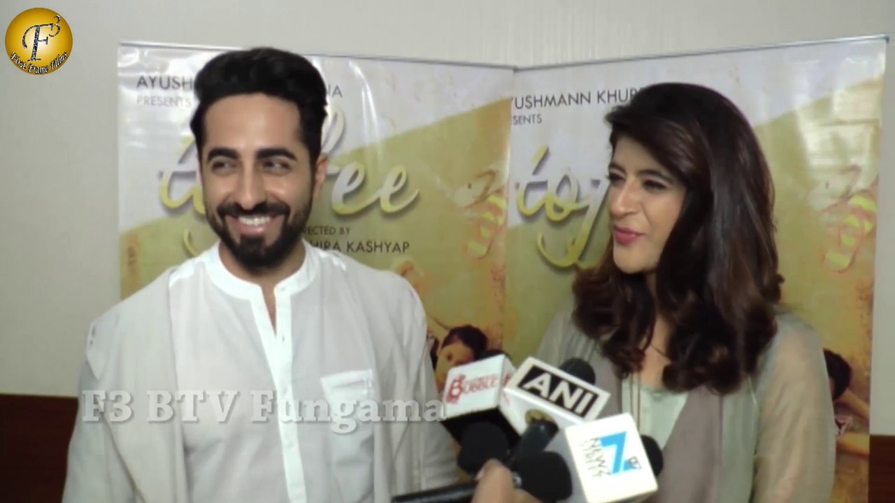 Tahira Kashyap & Ayushmann Khurrana Talk About Short Film Toffee