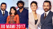 Rare At Red Carpet : Aamir Khan Attends MAMI 2017 Opening Ceremony