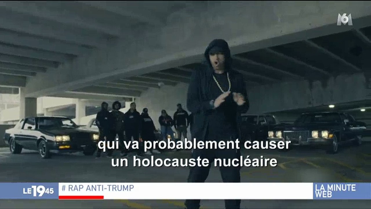 Le rappeur Eminem sort un clip qui vise très violemment Donald Trump - Regardez