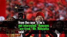 Raila Odinga, Kenya Opposition Leader, Won’t Run in New Election