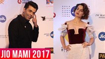 Enemies Kangana Ranaut And Karan Johar Under One Roof At Mami Film Festival 2017