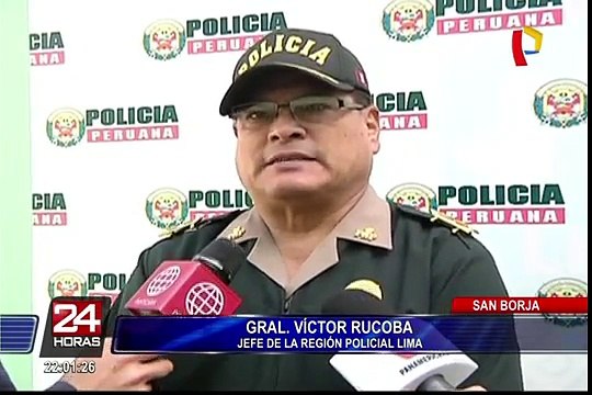 Investigan muerte de joven tras ser intervenido por serenos y policías en San Borja