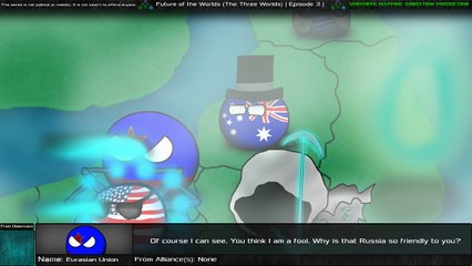 Future of the Worlds in Countryballs (The Three Worlds): Episode 3: The Message