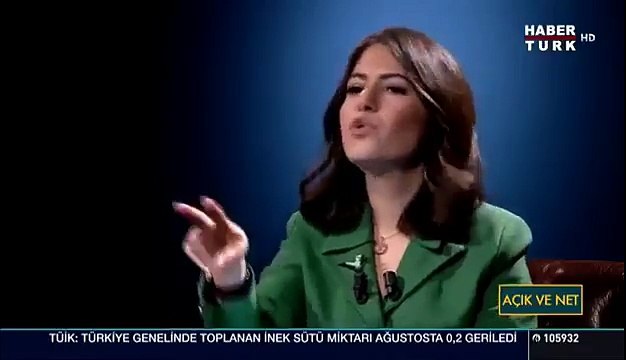 Vatan Partisi Genel Başkanı Doğu Perinçek Habertürk TV’de yayınlanan Açık ve Net programında Kübra Par'ın sorularını yan