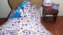 Como fazer uma cama para boneca Monster High, Pullip, Barbie e etc