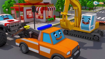 Kids Video Fun Play with Tractor - 3D Animation For Kids New Cars & Trucks Story