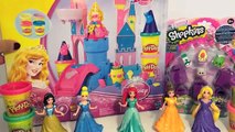 ألعاب الصلصال أميرات ديزنى قصرالأميرة أرورا العاب بنات بلاى دوDisney Princess MagiC Play-Doh Sparkle