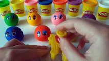 Learn Colors with Play Doh Angry birds Minions Animals SpongeBob Masha and Bear Fixiki Smeshariki