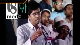 when a girl touch foot of DR ZAKIR NAIK in public! reaction of DR ZAKIR
