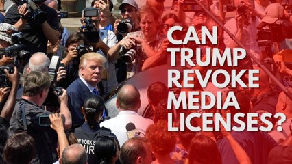Can Donald Trump really revoke NBC's media licence?
