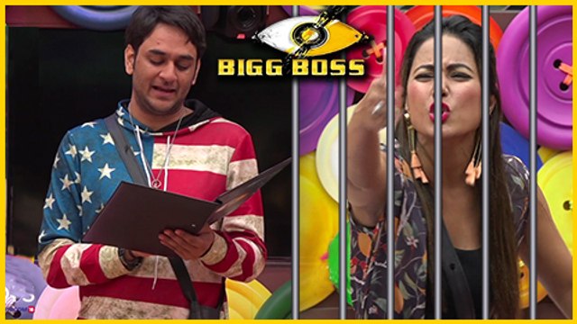 Captain Vikas Gupta Puts Hina Khan In JAIL Bigg Boss 11