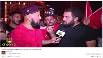 Ahsen Tv'nin Muhabiri önce kafasın'dan Fesini aldılar sonra tekme tokat dövdüler