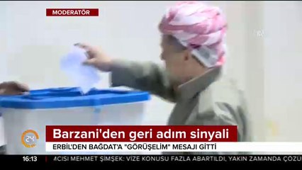Barzani'den geri adım sinyali