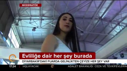 Fuarda 2 bin TL'ye de gelinlik var 10 bin TL'ye de
