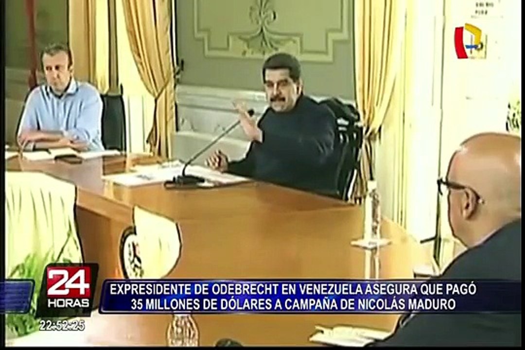 Ex presidente de Odebrecht en Venezuela asegura que pagó $35 millones a campaña de Maduro