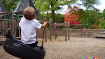 Детская Площадка в Америке Максим Играет в Замке Рыцарей влог видео для детей vlog entertainment