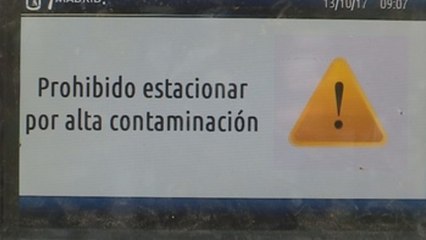 Viernes y sábado prohibido aparcar en el centro de Madrid