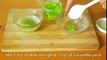 Homemade Cucumber Gel to remove Dark spots, Suntan, acne, pimples, skin whitening