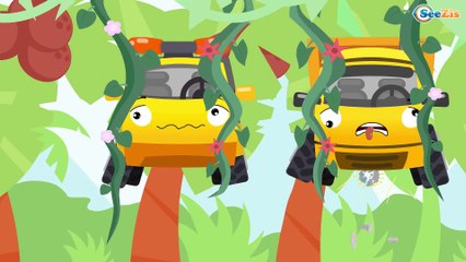 The Truck with Tractor - Diggers & Truck Cartoon Kids Video - World of Cars for children